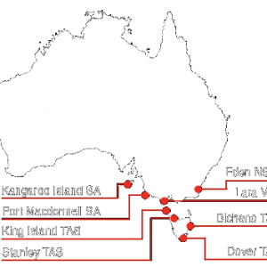 Pacific Bao Yu locations map